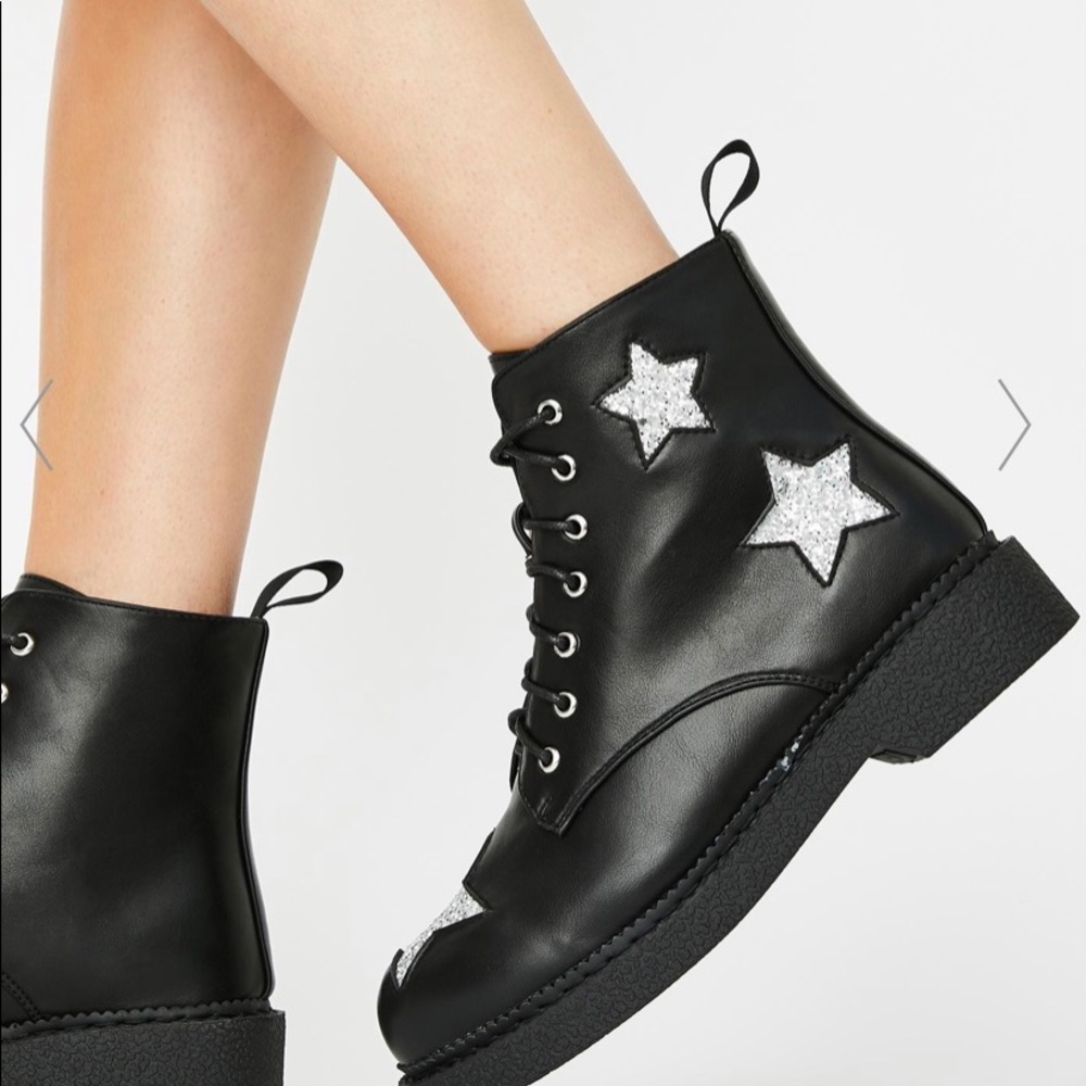 ISO of these Lamoda combat boots